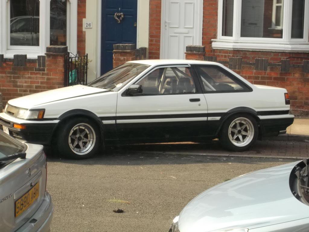 My AE86 from the uk (eventually becoming SR powered)